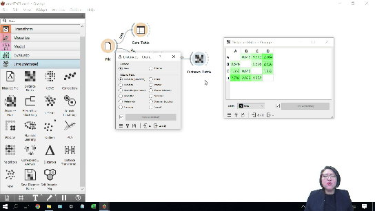 데이터간의 거리와 유사도 측정으로 거리 행렬맵 분석